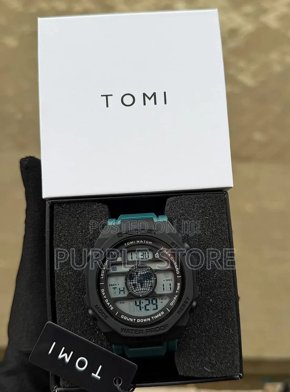 TomI Sports Digital Water Resistant Wristwatches