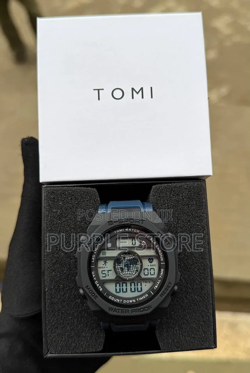 TomI Sports Digital Water Resistant Wristwatches