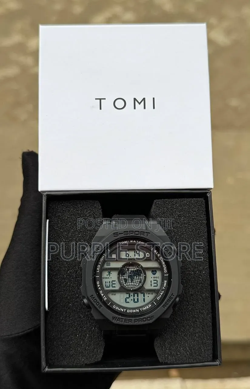 TomI Sports Digital Water Resistant Wristwatches