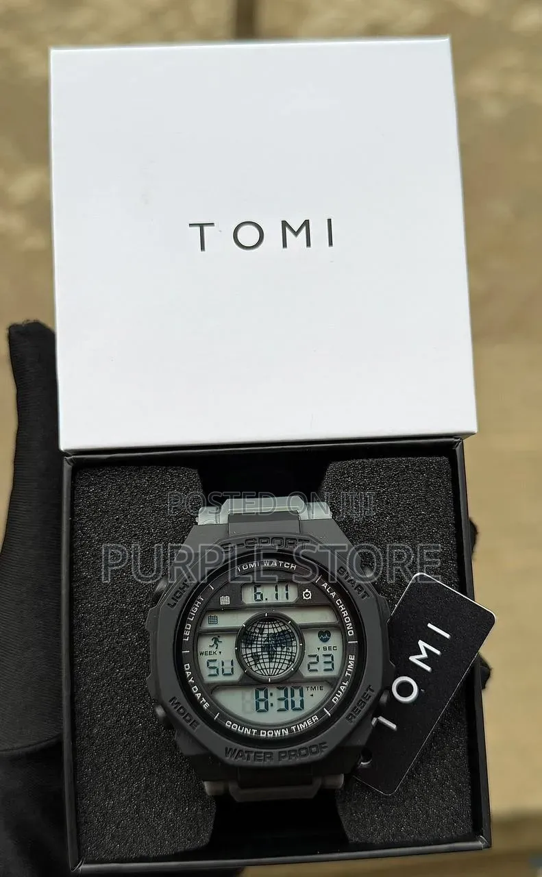 TomI Sports Digital Water Resistant Wristwatches