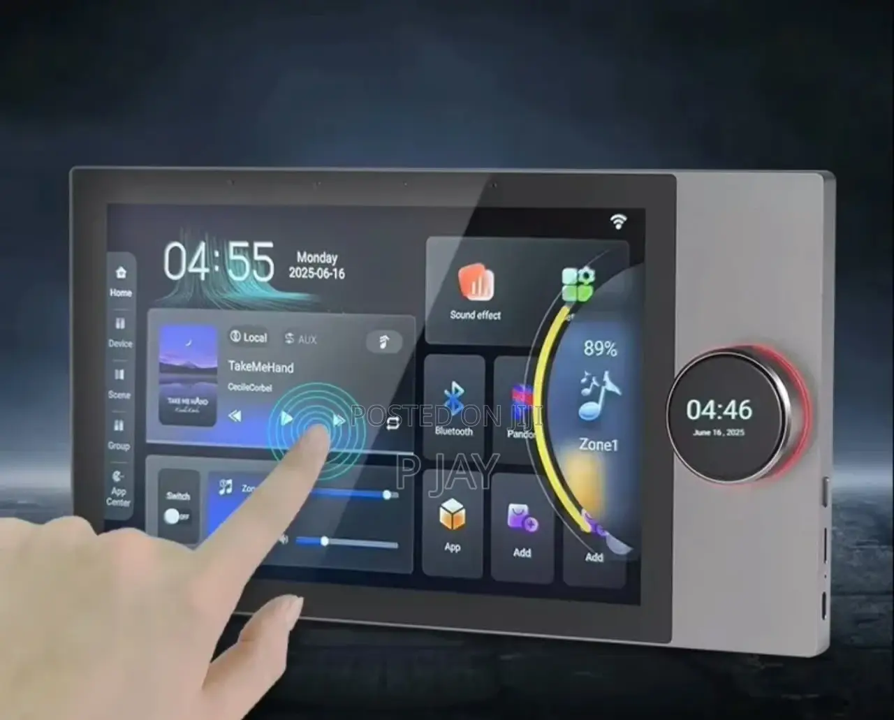 Q7-Pro Smart Home Control Panel Music Amplifier
