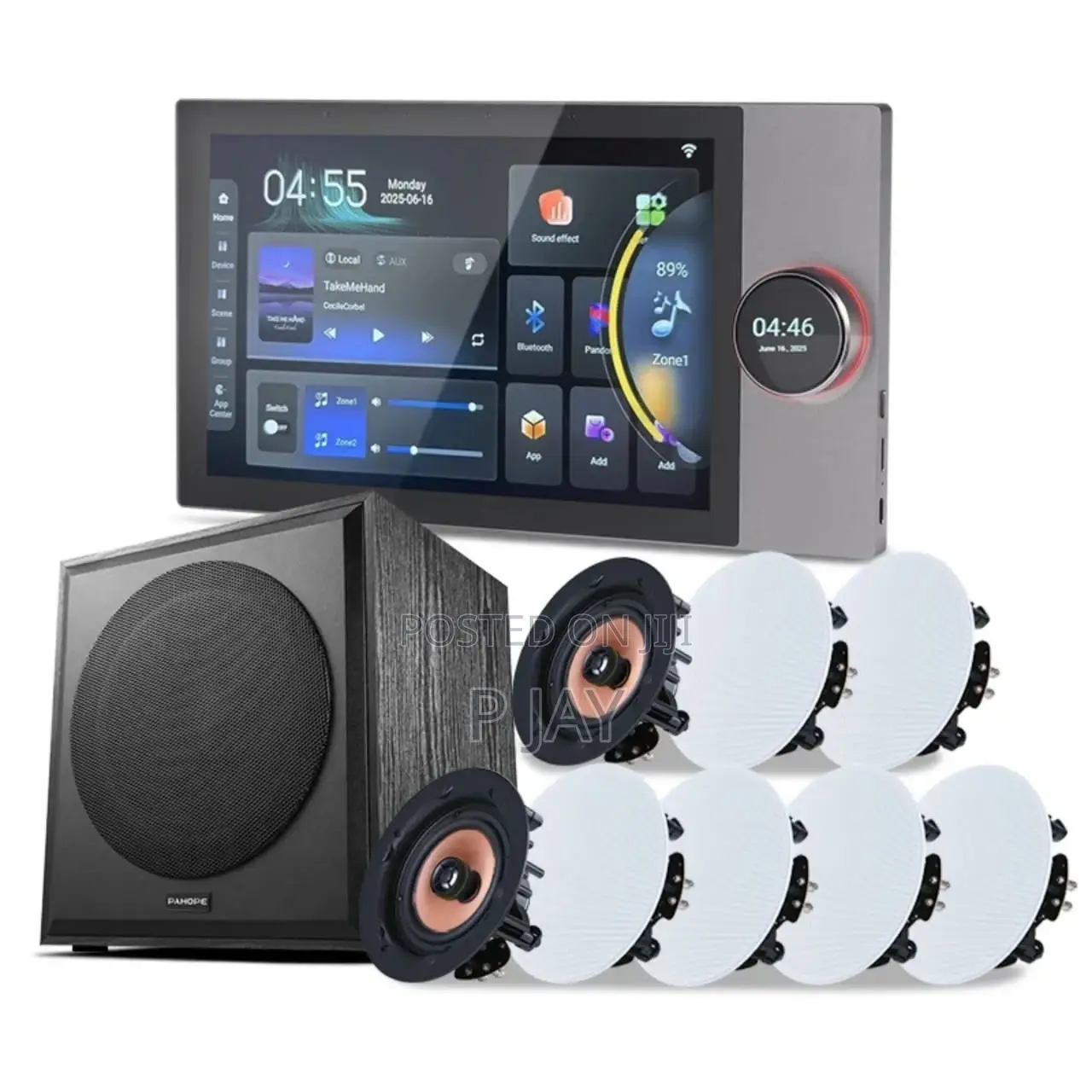 Q7-Pro Smart Home Control Panel Music Amplifier