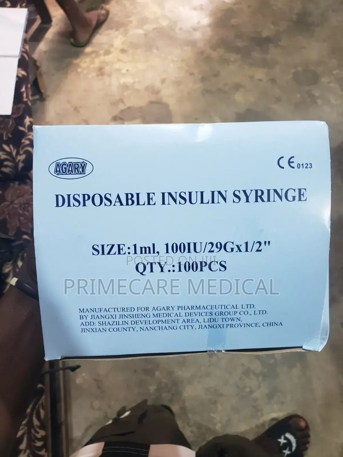 Disposable Insulin Syringe