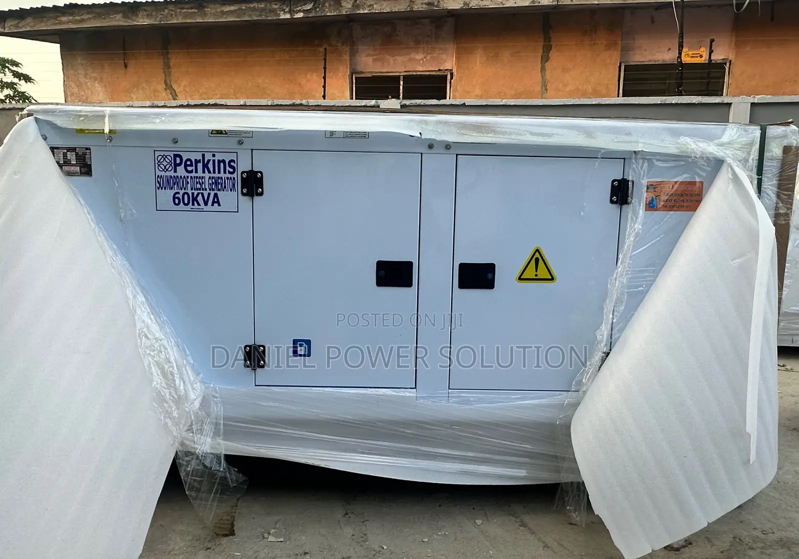 Brand New Heavy-Duty 60KVA Perkins Soundproof Generator