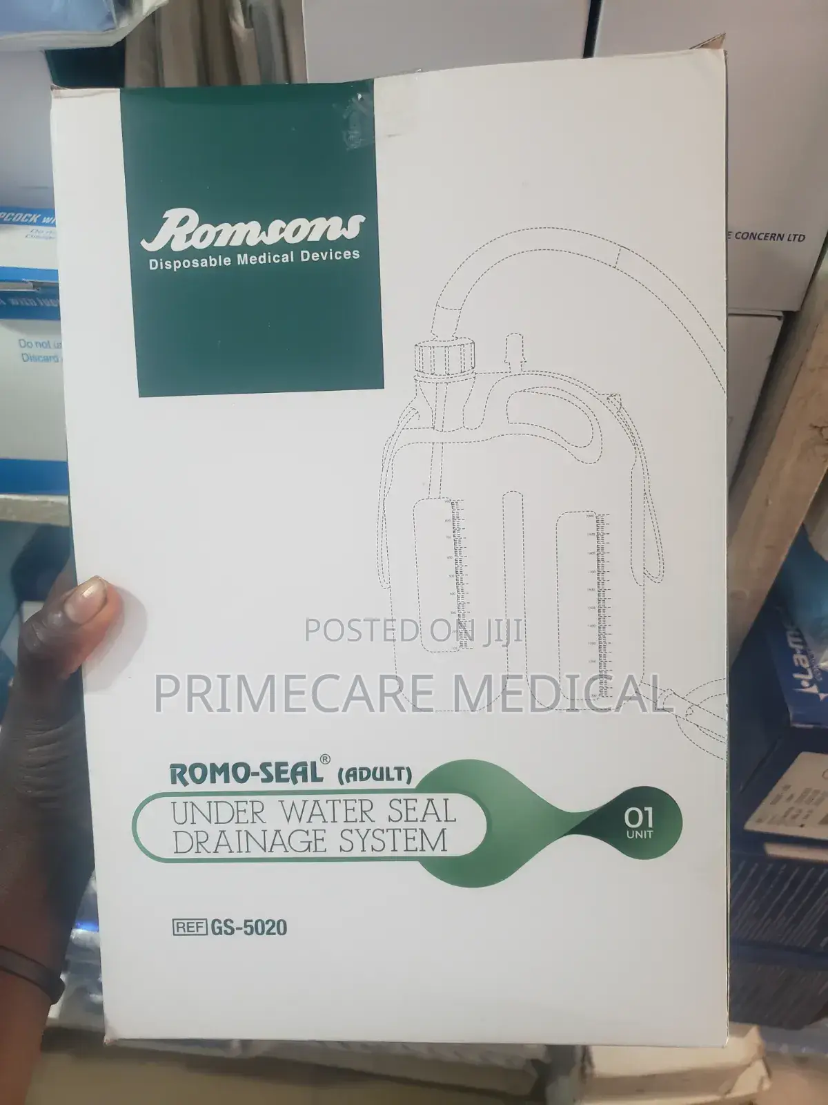 Under Water Seal Drainage