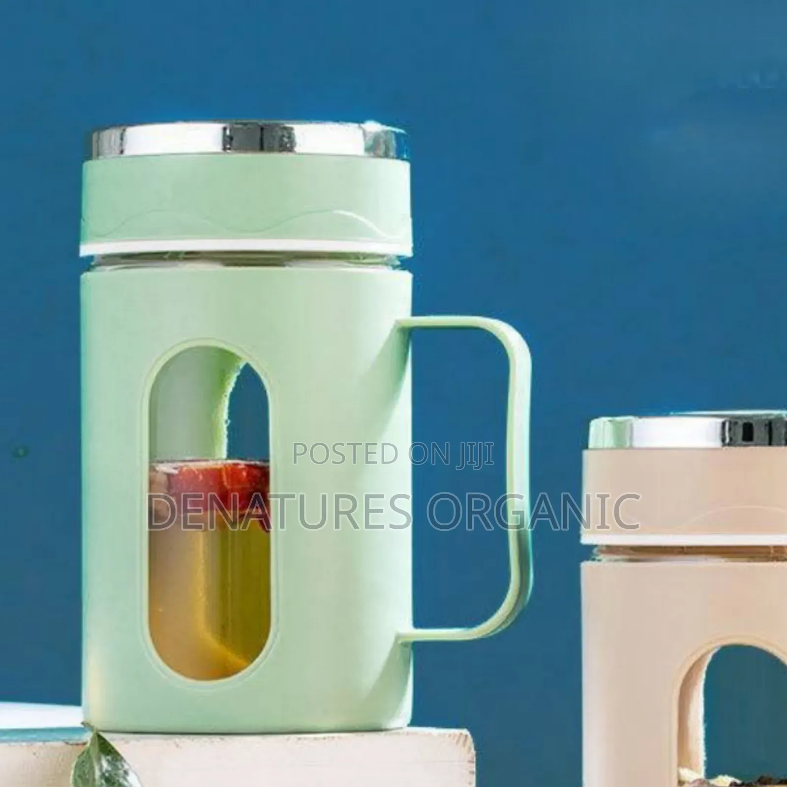 Double-Layer Insulated Glass Office Mug