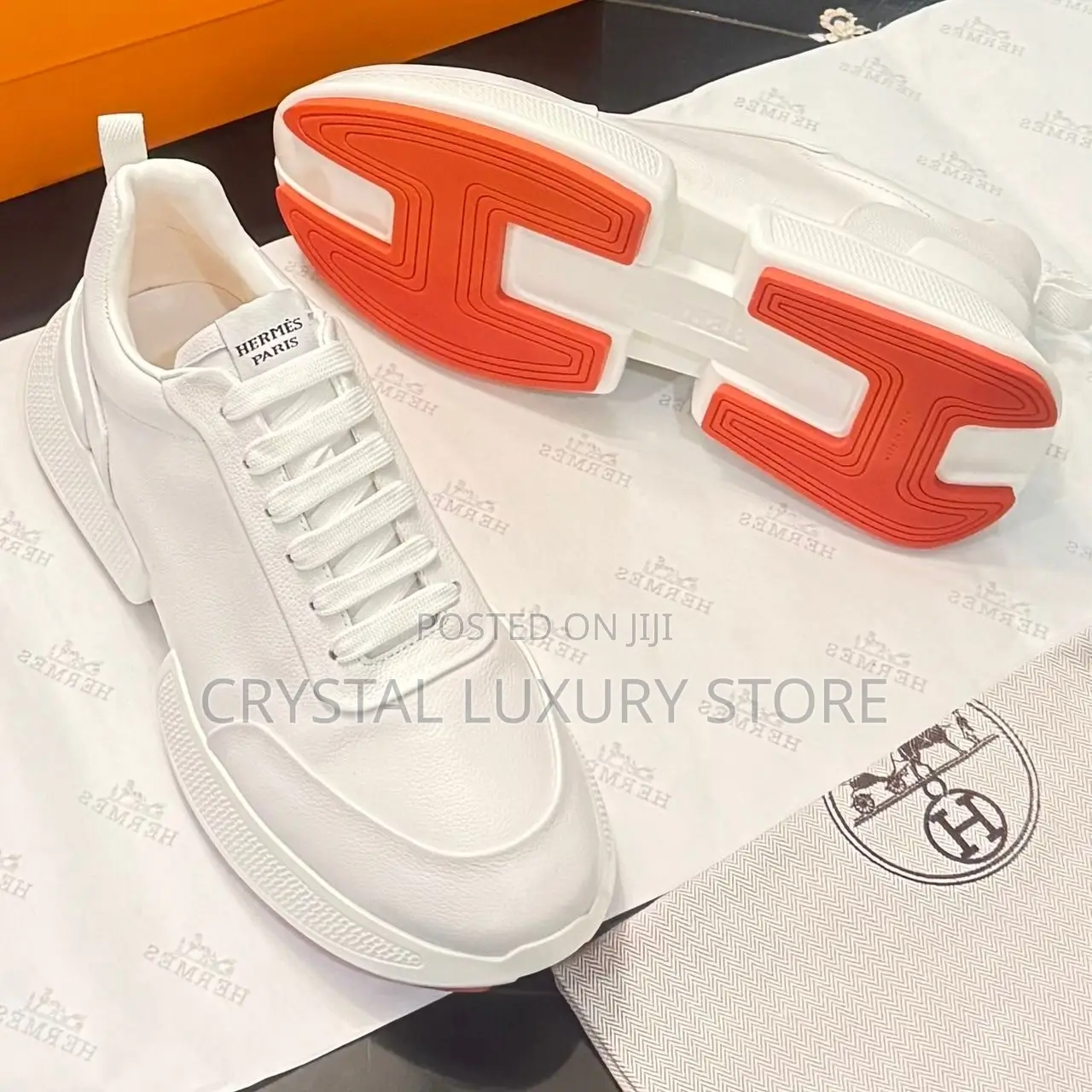 Hermes Quality Luxury Men Sneakers
