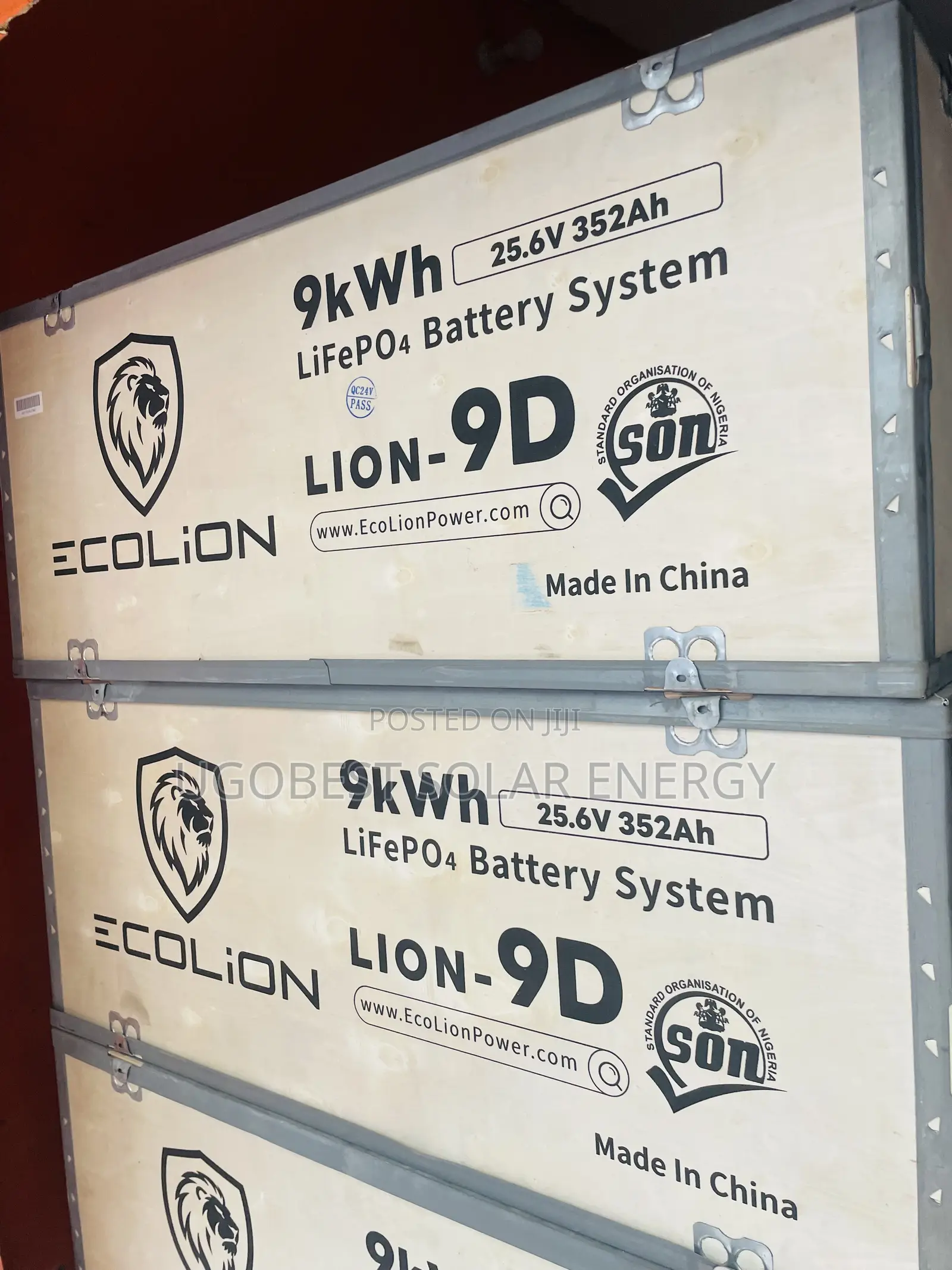 9kwh 48v Ecolion Lithium Ion Battery