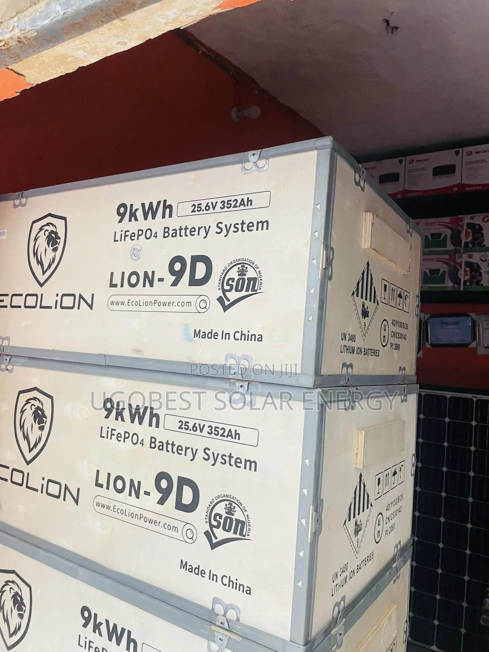 9kwh 48v Ecolion Lithium Ion Battery