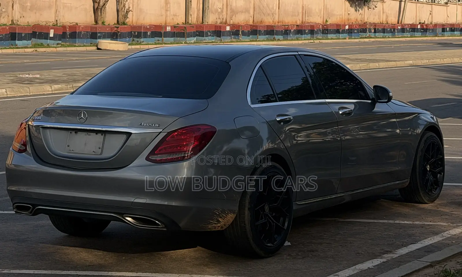 Mercedes-Benz C300 Luxury 4Matic Sedan AWD (2.0L 4cyl 7A) 2016 Gray