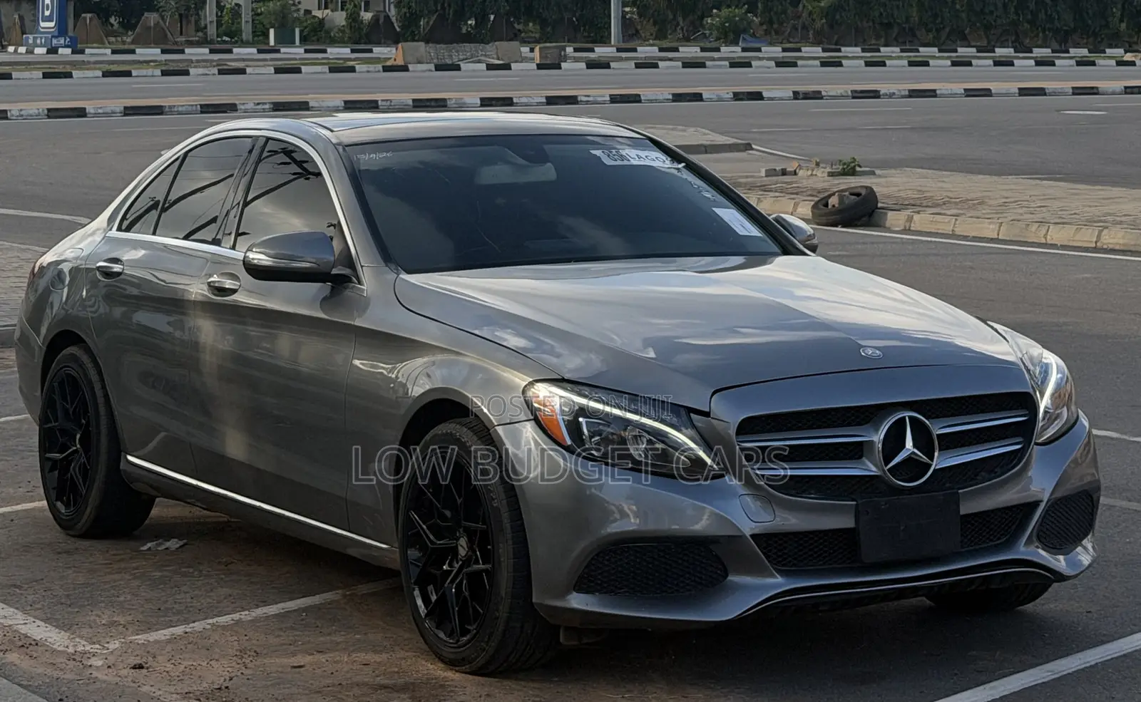 Mercedes-Benz C300 Luxury 4Matic Sedan AWD (2.0L 4cyl 7A) 2016 Gray