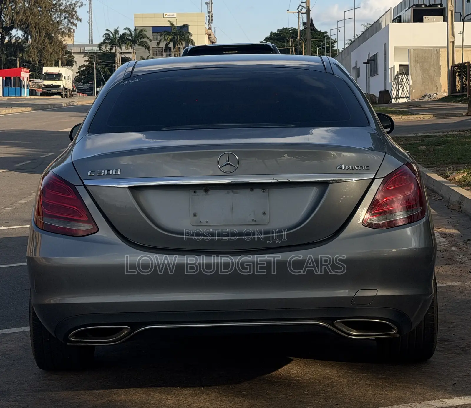 Mercedes-Benz C300 Luxury 4Matic Sedan AWD (2.0L 4cyl 7A) 2016 Gray