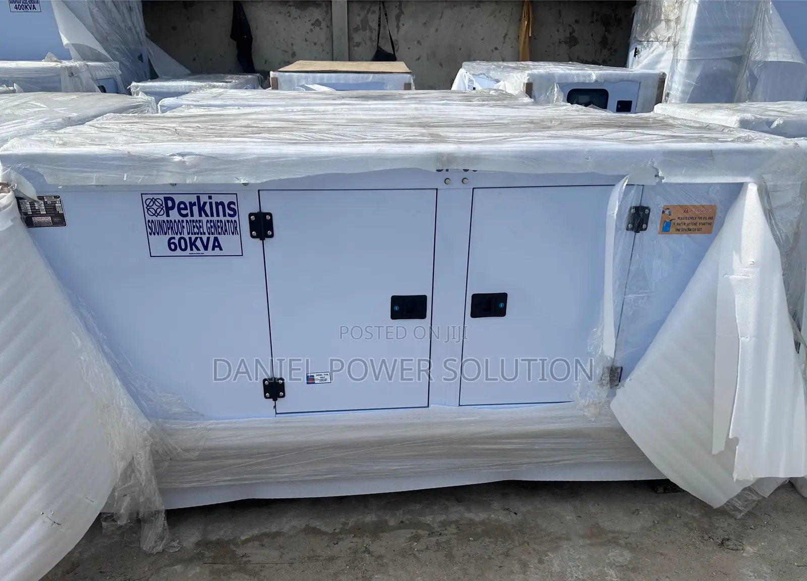 Brand New 60KVA Perkins Soundproof, Low Diesel Consumption