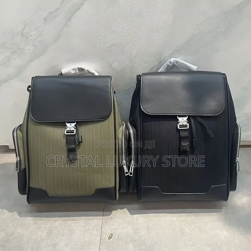 Rimowa Quality Luxury Men Genuine Leather Backpack