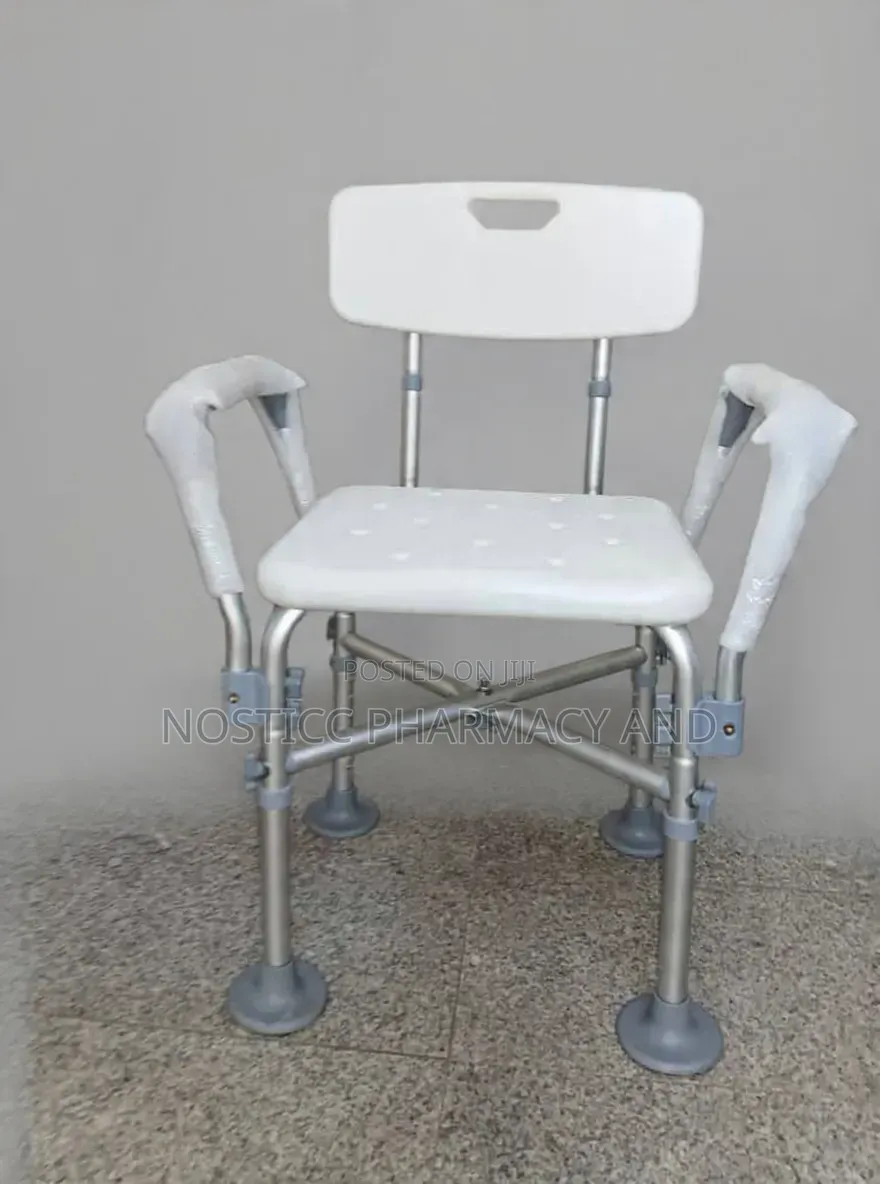 Medical Bathroom Shower Chair With Armrest Backrest