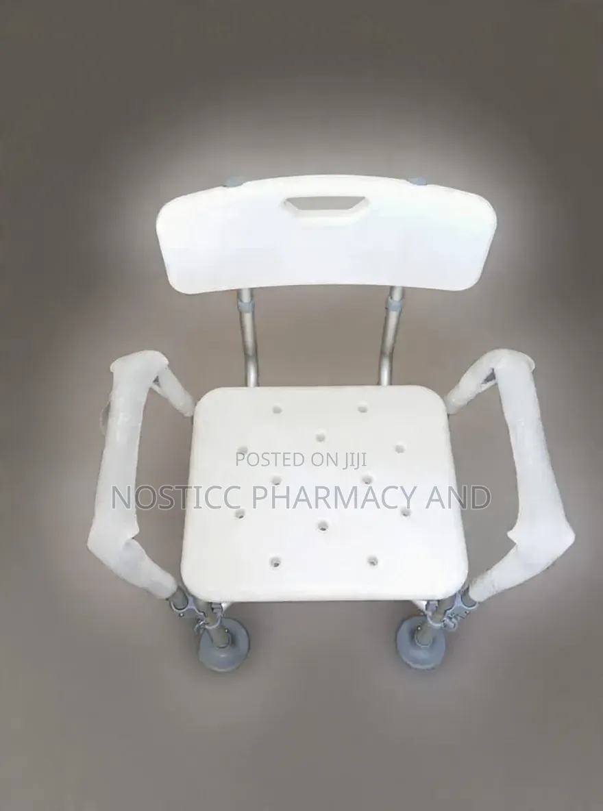 Medical Bathroom Shower Chair With Armrest Backrest