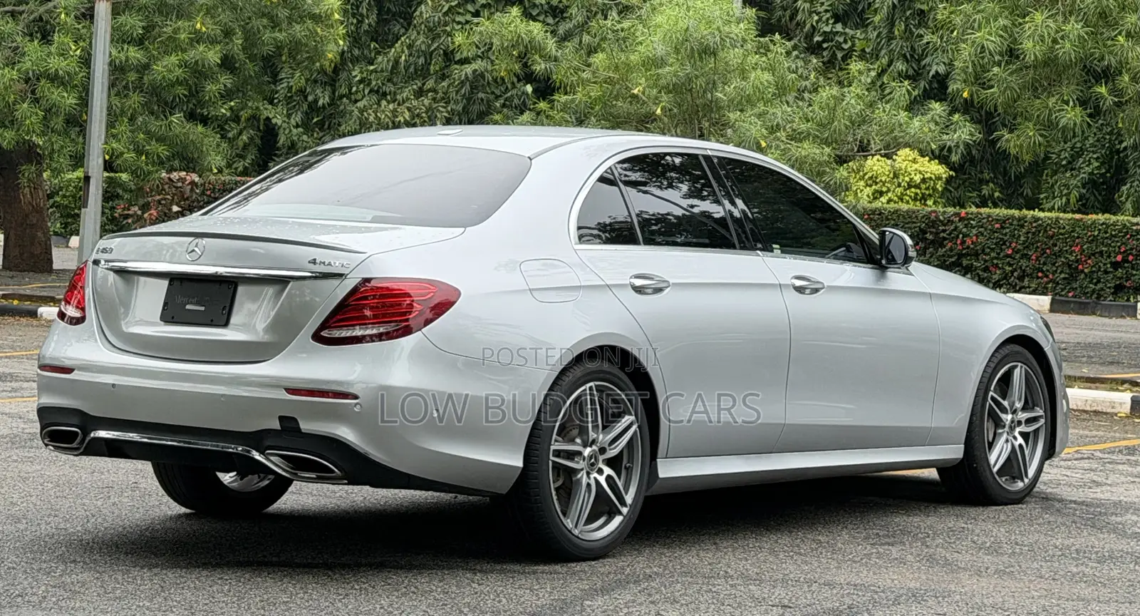 Mercedes-Benz E450 2019 Silver