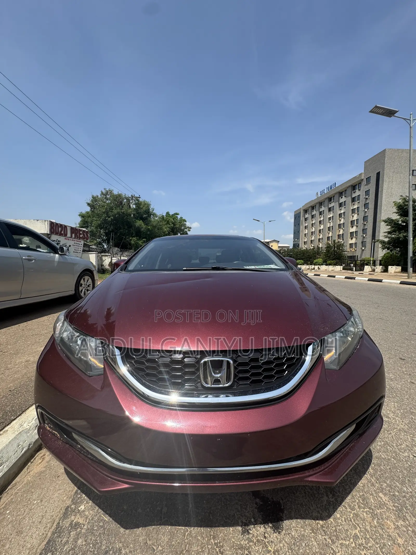 Honda Civic 2013 Maroon