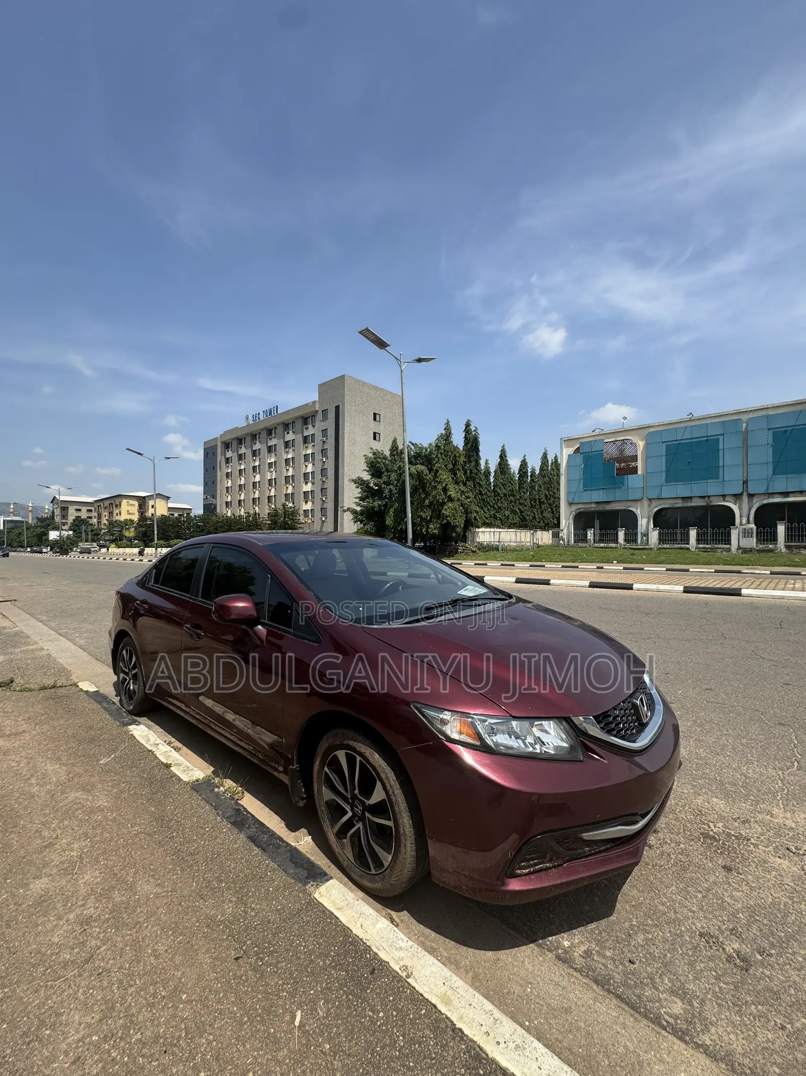 Honda Civic 2013 Maroon