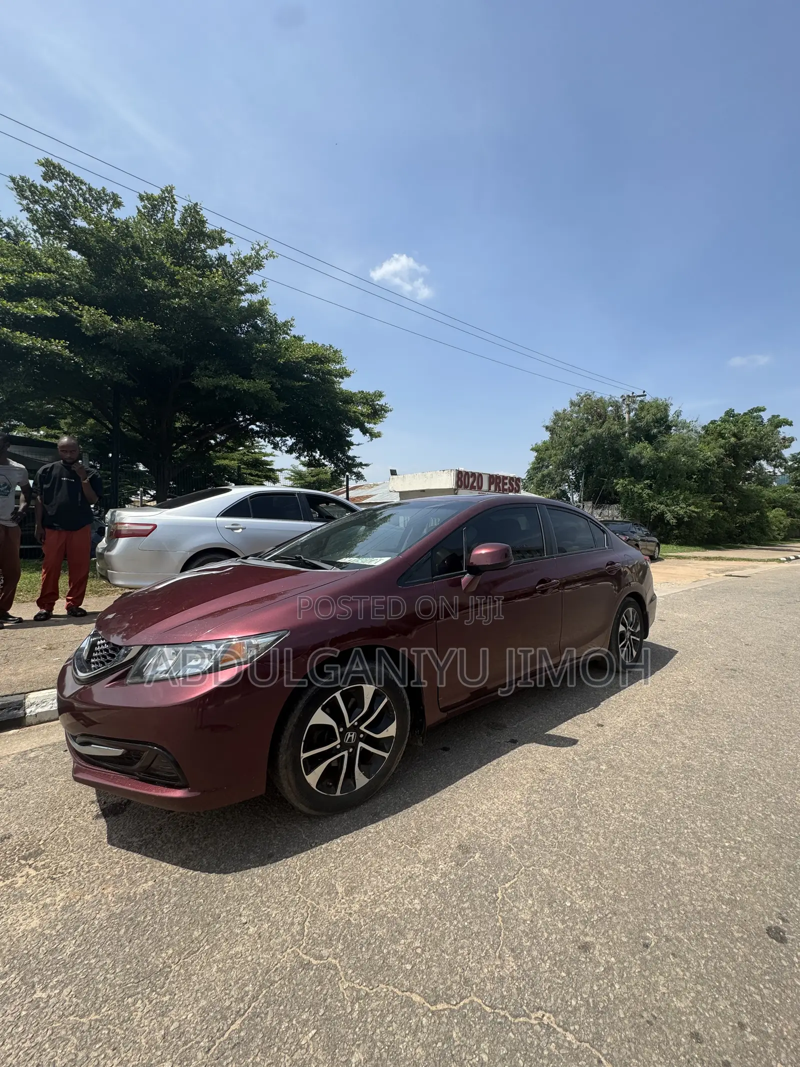Honda Civic 2013 Maroon