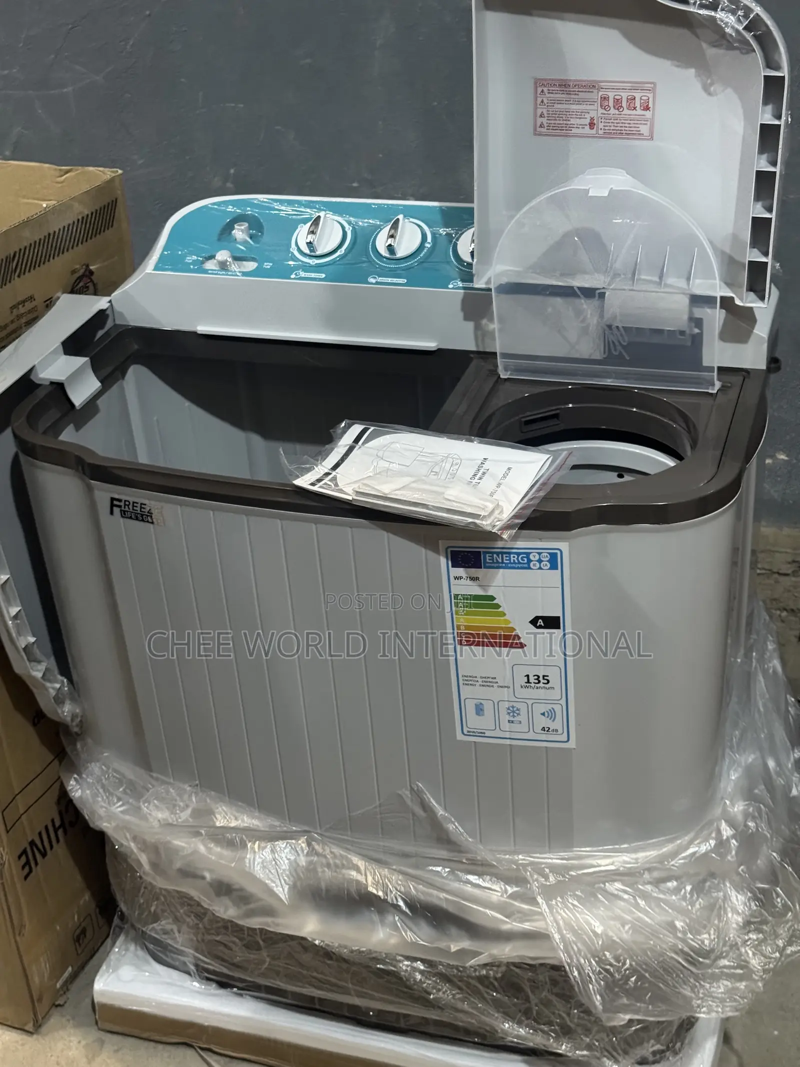 Original LG 7.5kg Twin Tub Washing Machine – Durable