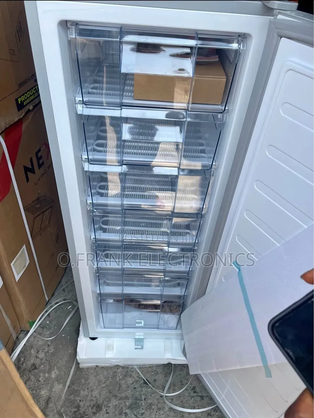 Tasha Upright Solar Inverter Freezer