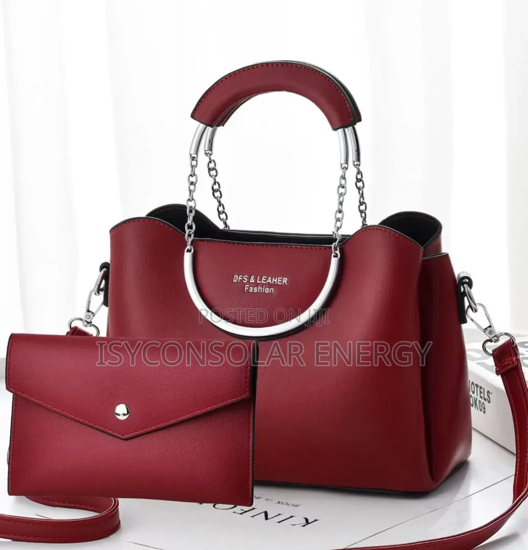 Red 2-in-1 Handbag Set