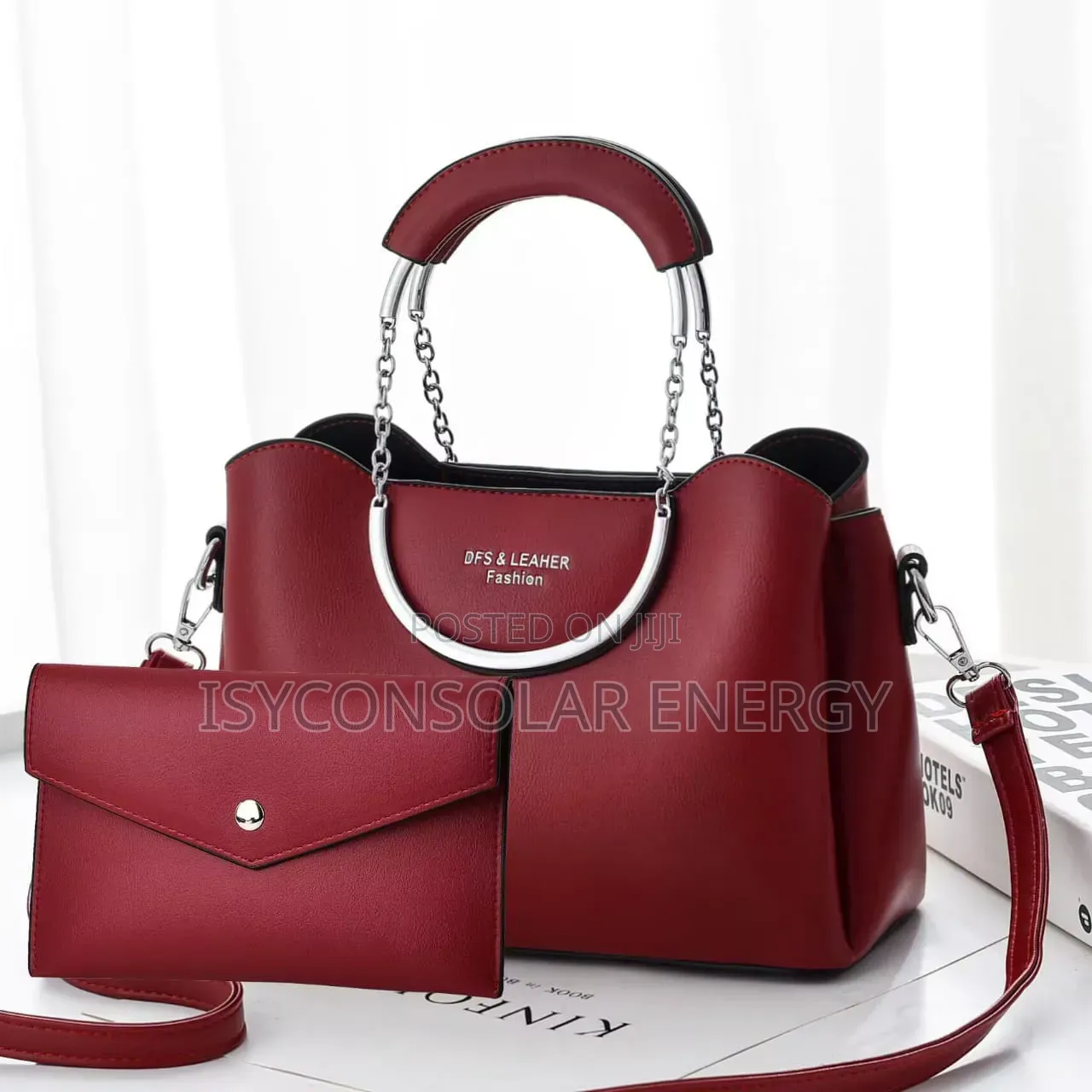 Red 2-in-1 Handbag Set