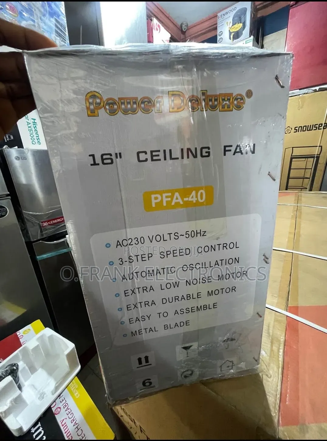 Power Deluxe Orbit Ceiling Fan