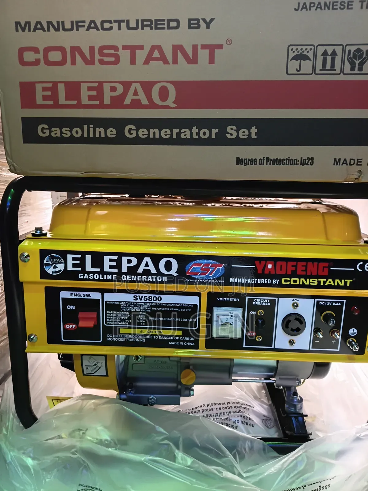 Elepaq Constant Generator SV6800 Build With 100% Copper Coin