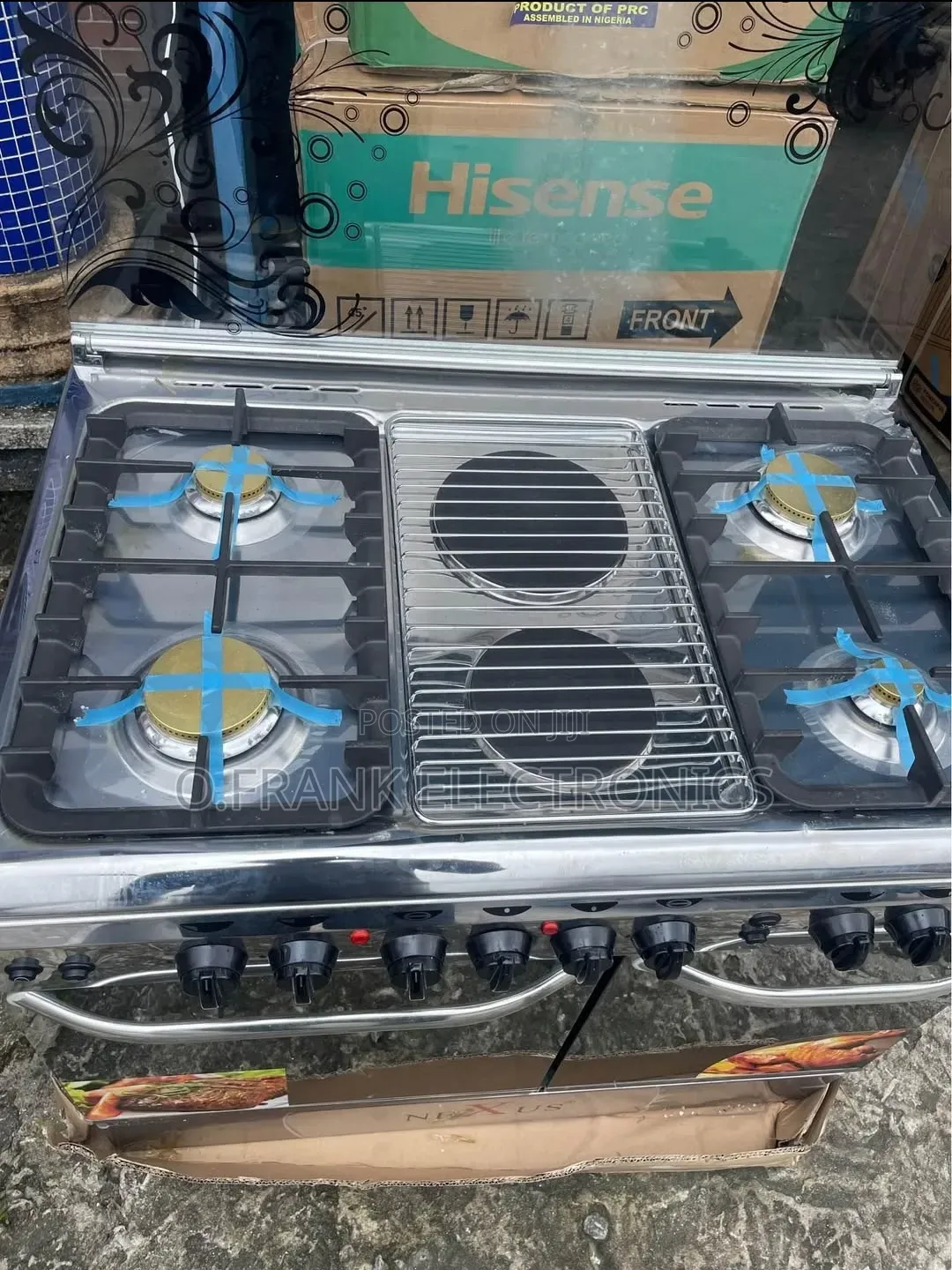 Nexus Commercial Gas Cooker Double Oven