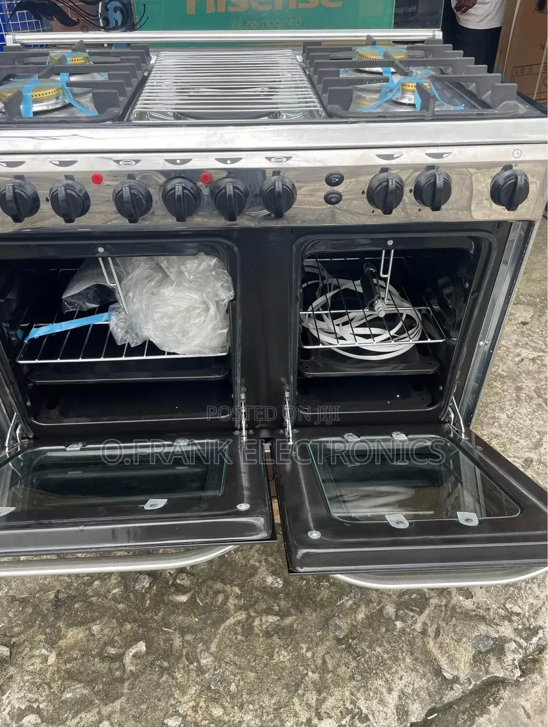 Nexus Commercial Gas Cooker Double Oven