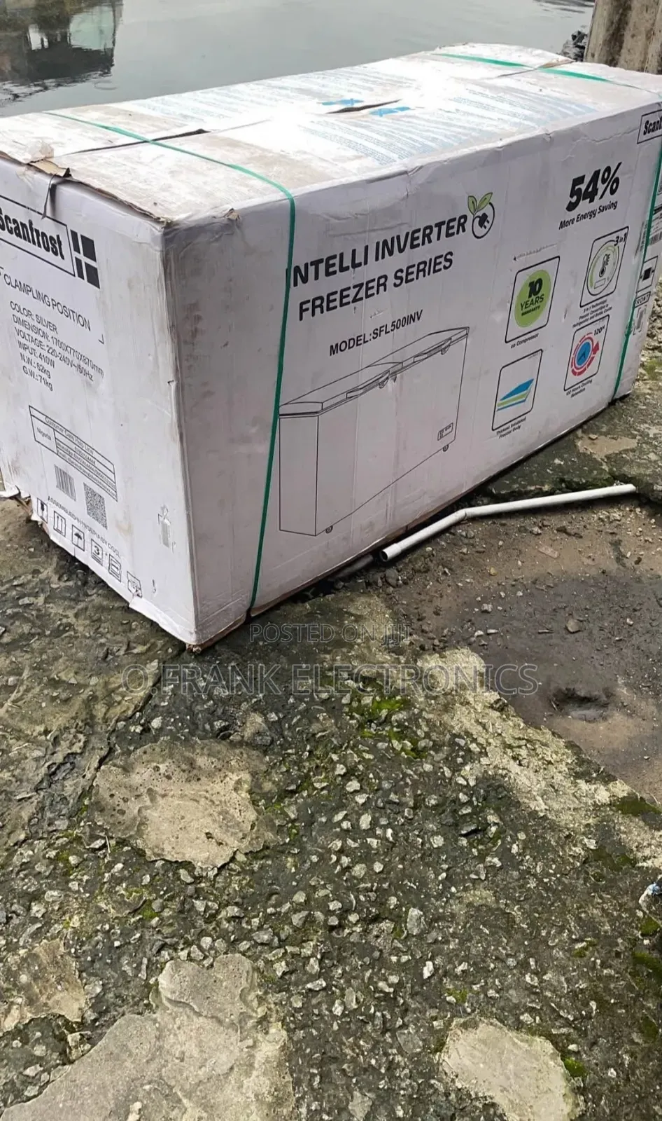 Scanfrost 500L Inverter Chest Freezer