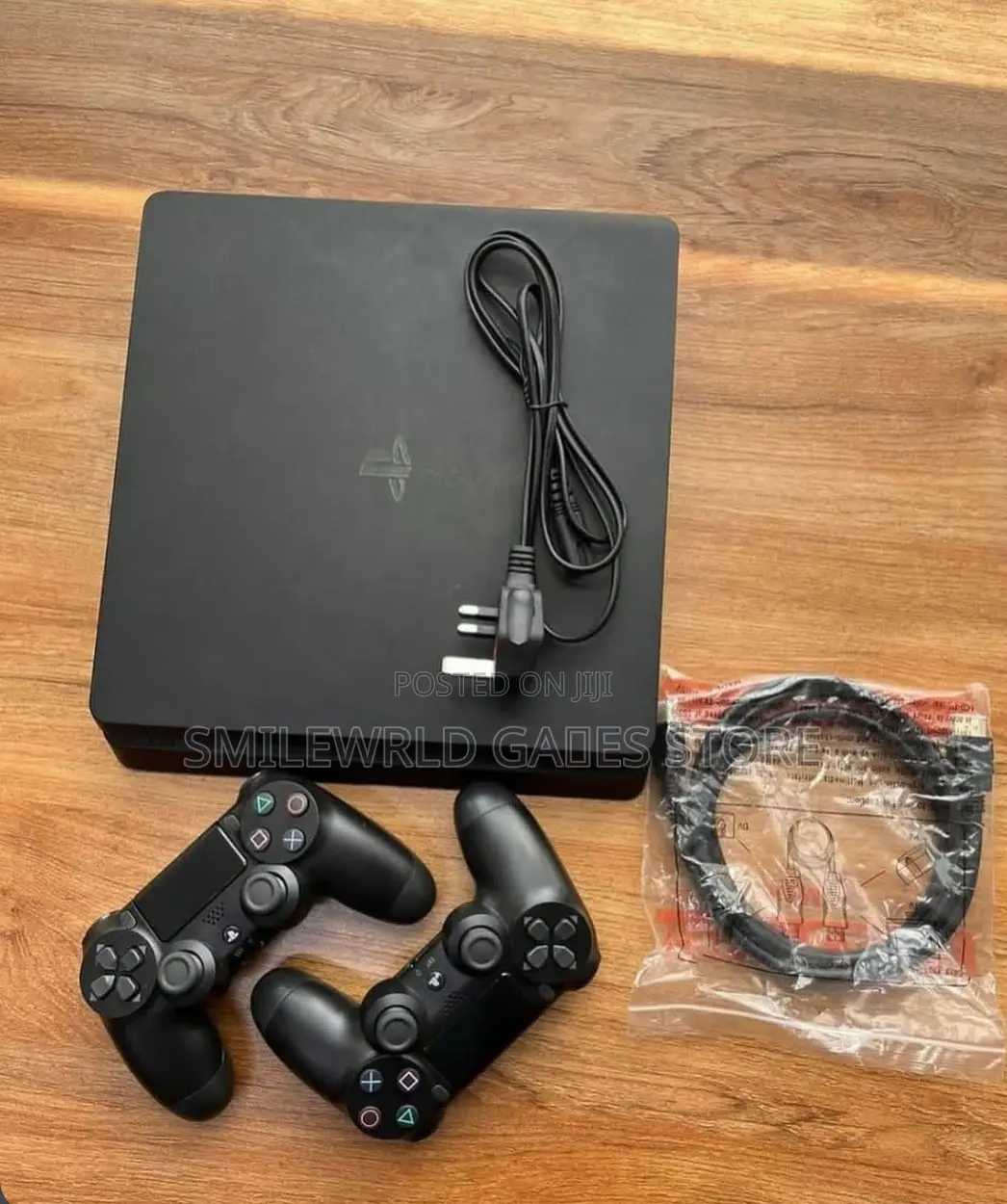 Ps4 Slim With 2 Pads + 10 Games