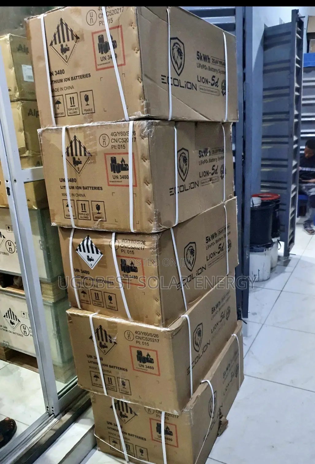 5kwh 24v Ecolion Lithium Ion Battery