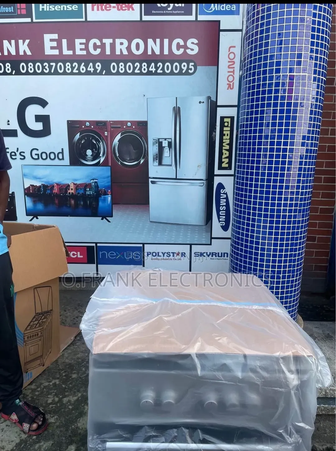 MAXI 60x60 4 Burner Gas Cooker