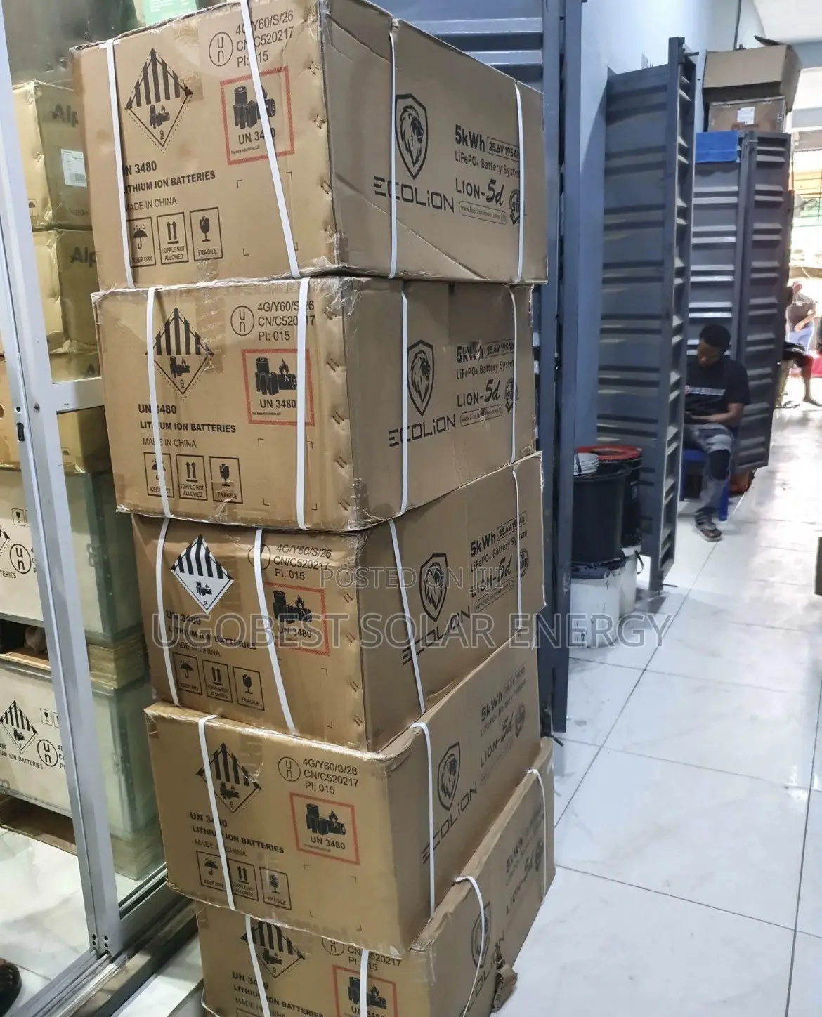 5kwh 24v Ecolion Lithium Battery