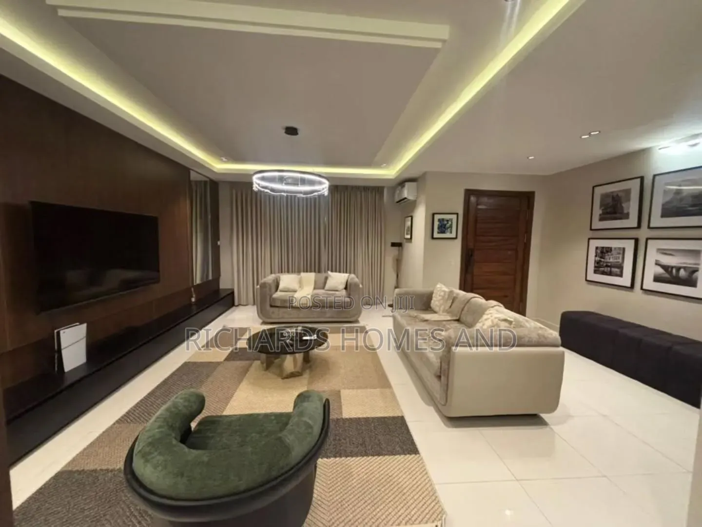 Furnished 3bdrm Apartment in Victoria Island Extension for rent