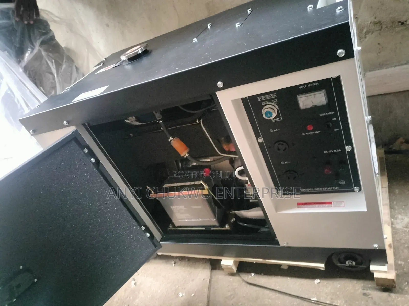 New Fireman Diesel Low Noise 10.5kva Soundproof