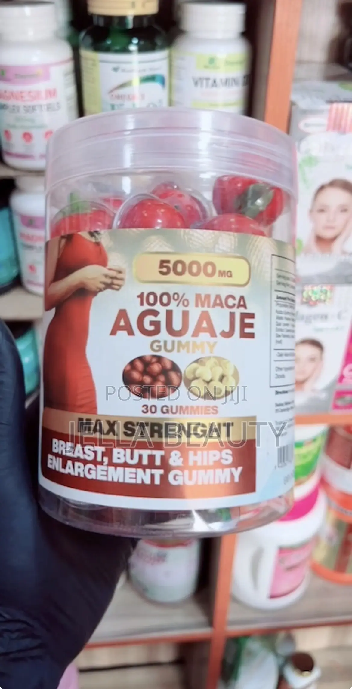 Aguaje 100% Maca Gummy , Max Strength
