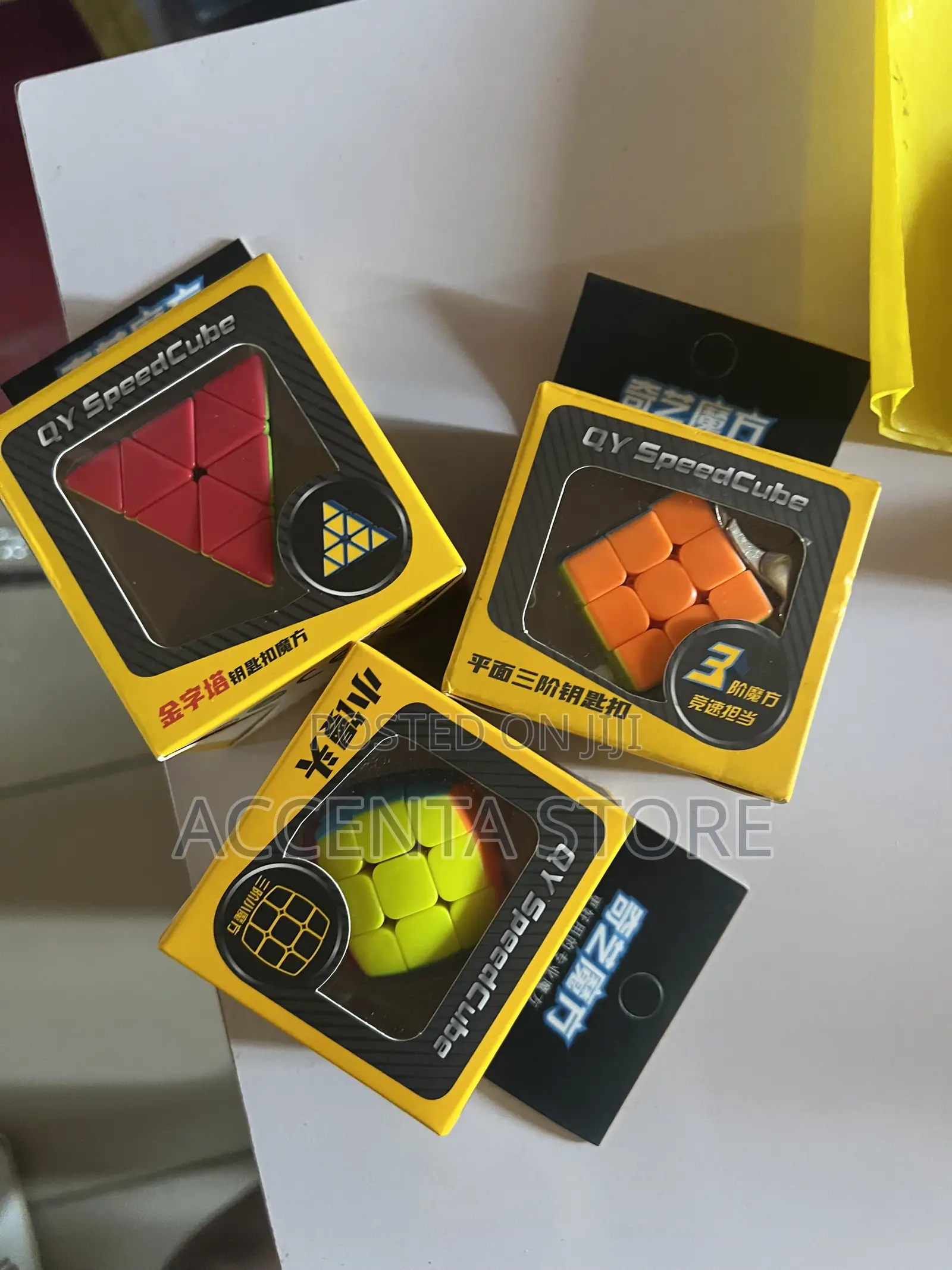 Rubik's Cube Keychain