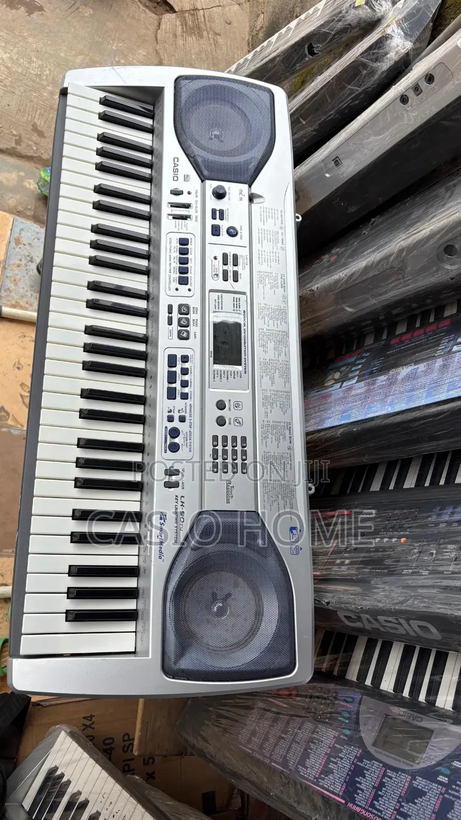 Premium Neat 5octaves Casio Piano Keyboard With Transpose and Adapter