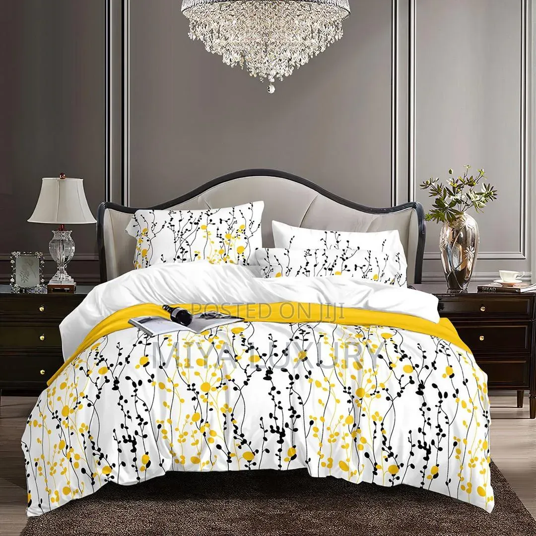 Quality White Cotton Duvet Set