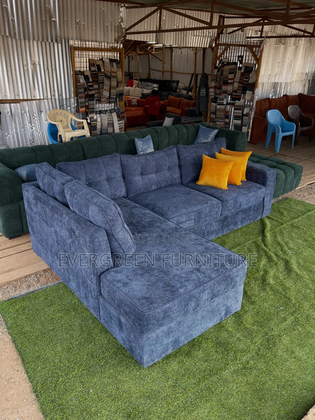 Corner Unit Upholstery Chair
