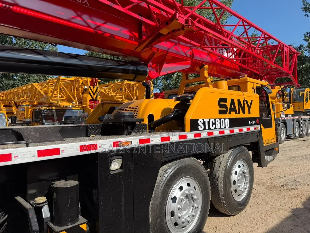 Sany Foreign Used Mobile Crane 80T