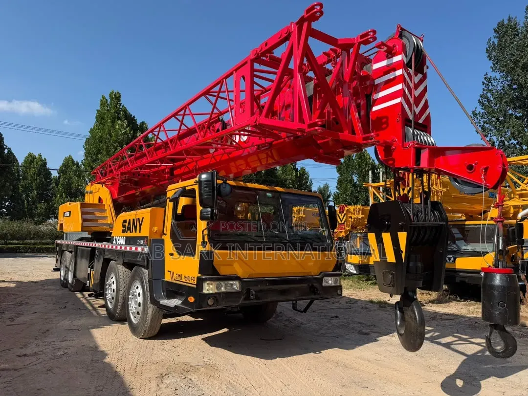 Sany Foreign Used Mobile Crane 80T