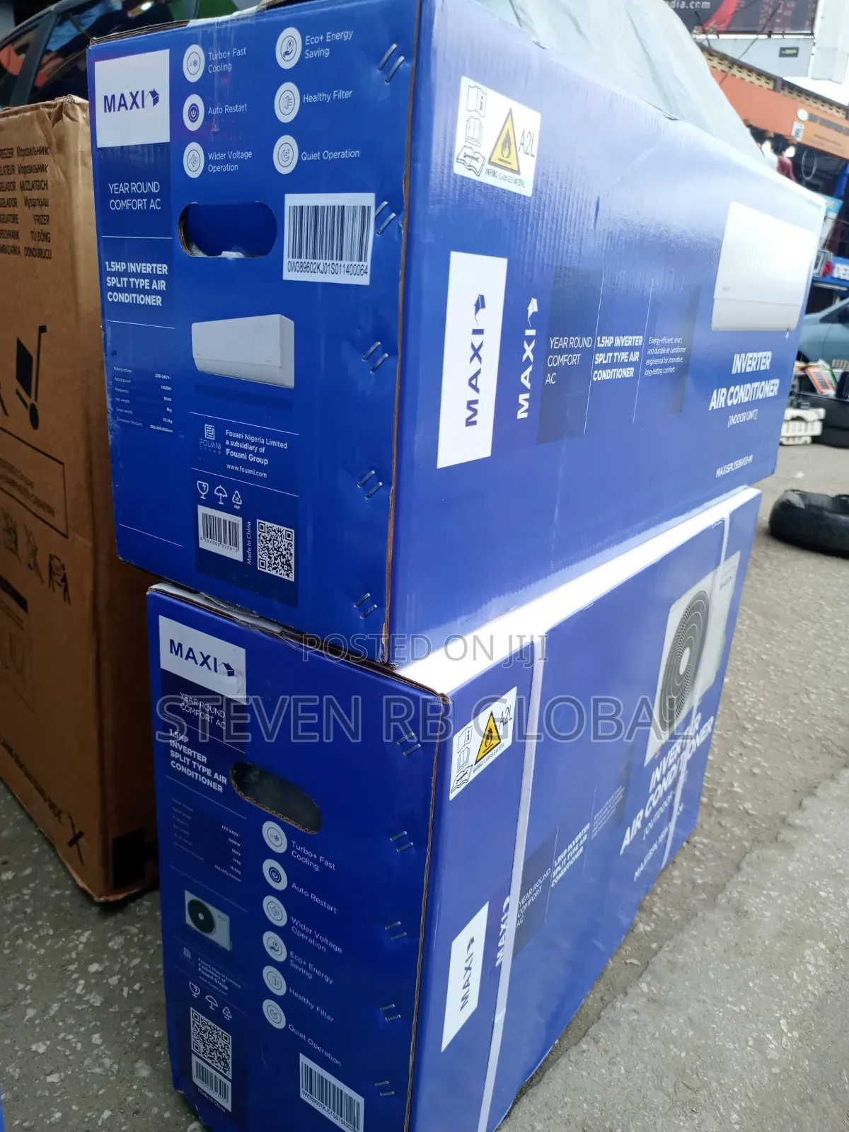 Maxi 1.5hp Inverter Split Air Conditioner | Maxispl15inv01-M