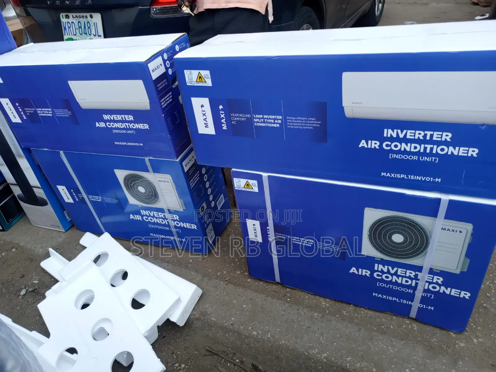 Maxi 1.5hp Inverter Split Air Conditioner | Maxispl15inv01-M
