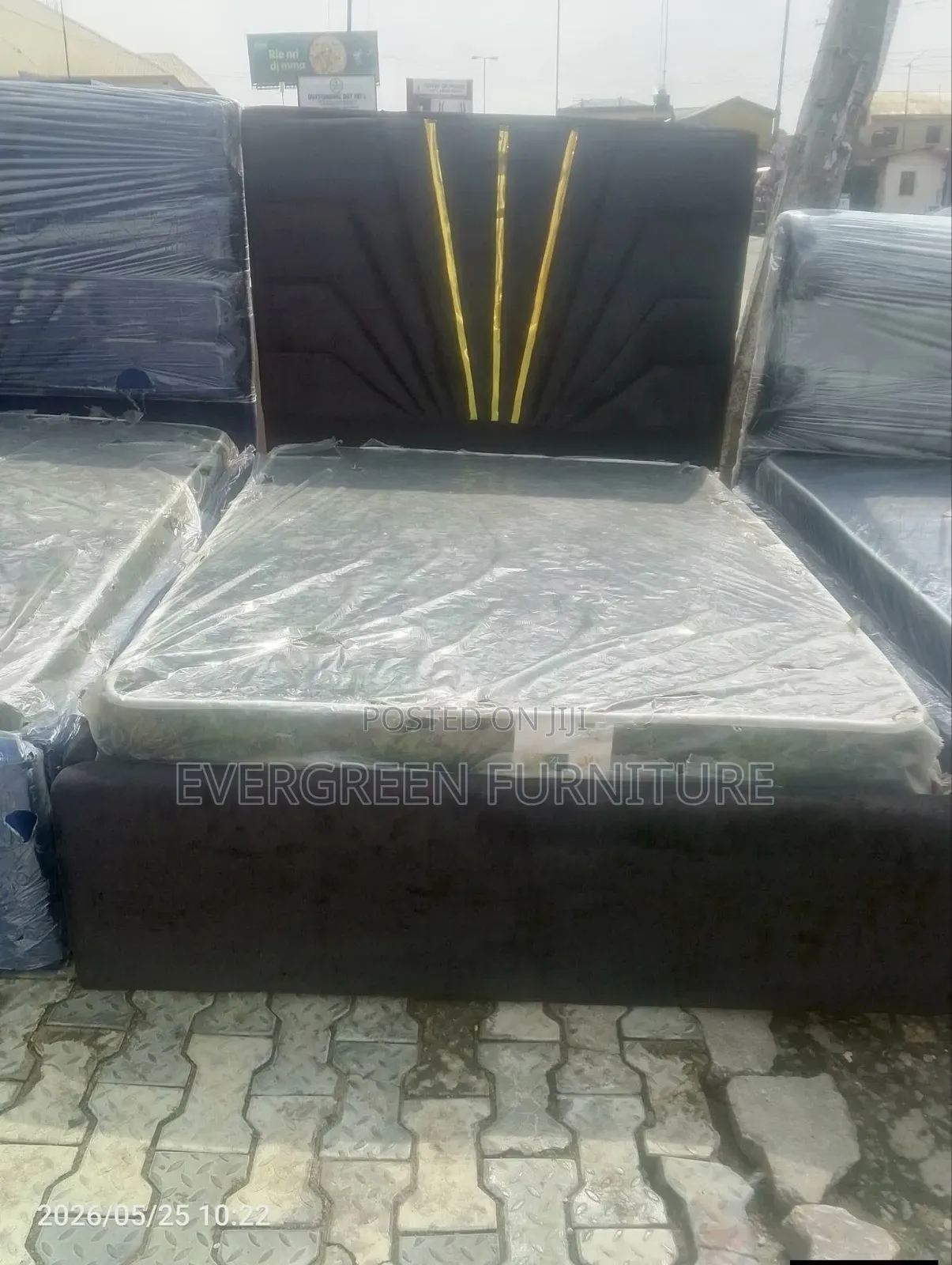 3h Foam Padded Bedframe