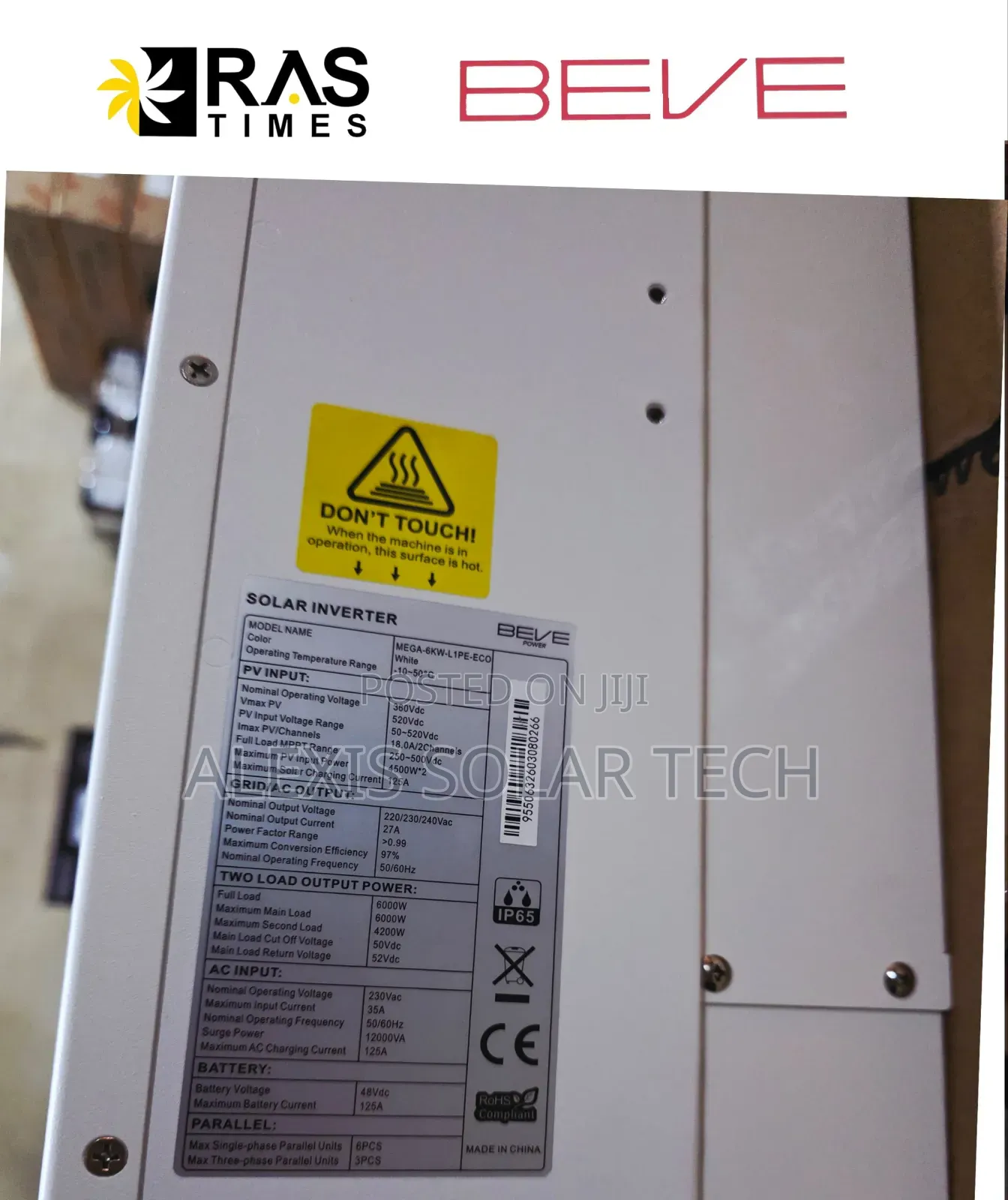 Beve 6kw Solar Hybrid Inverter